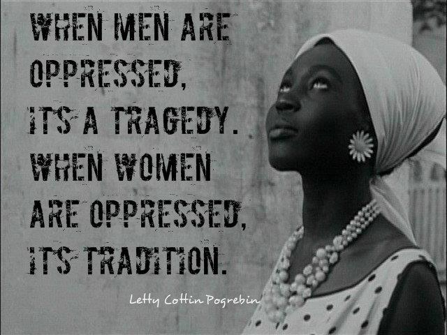 women oppressed