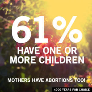 Mothers have abortions too