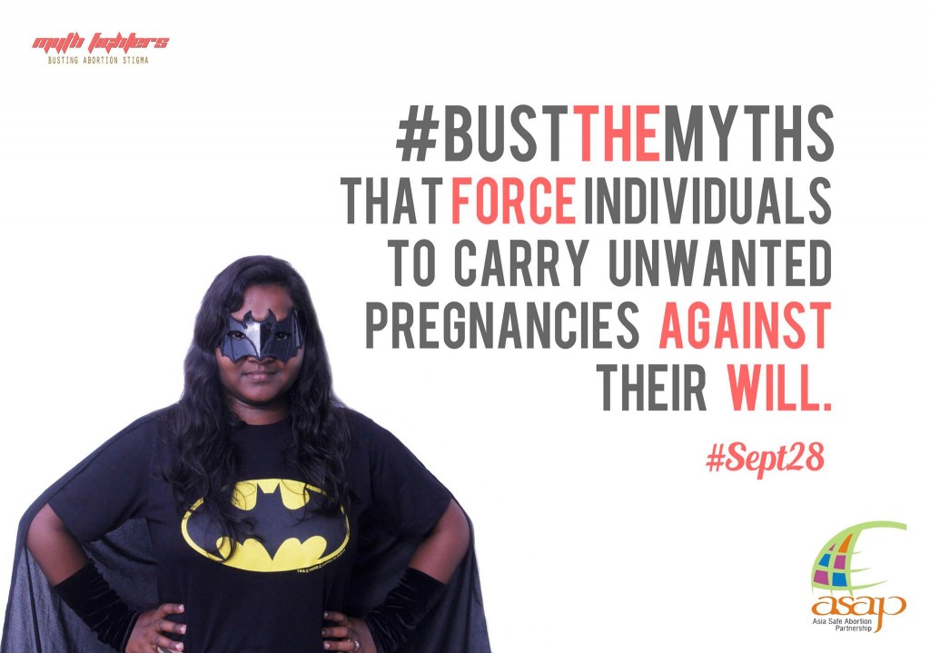 Bust the Myths that force women to carry unwanted pregnancies to term