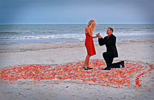 romantic proposal