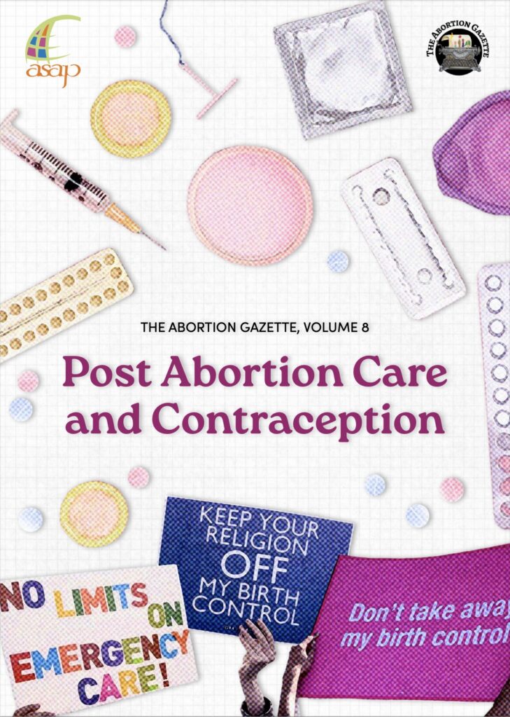 THE ABORTION GAZETTE, VOLUME 8 - Post Abortion Care and Contraception